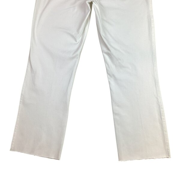 Lauren Ralph Lauren Womens 10 Straight Leg White Jeans - Picture 7 of 12